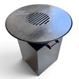 Gratar Rotund de gradina 107cm|diametru 75 cm| fire pit cu Plita rotunda 6/8/10 mm Otel dur - BUZ.RO