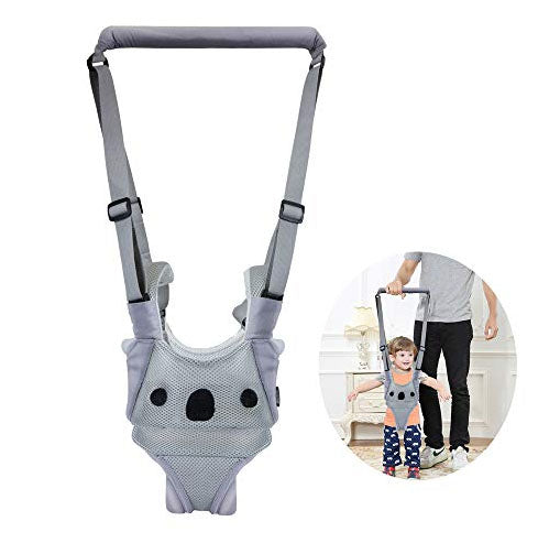 Ham bebe cu suport tip chilot detasabil, premergator, asistare mers, unisex, bumbac, ergonomic, model bufnita