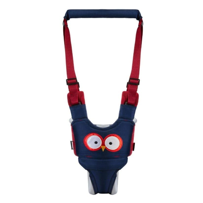 Ham bebe cu suport tip chilot detasabil, premergator, asistare mers, unisex, bumbac, ergonomic, model bufnita - BUZ.RO