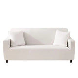 Husa elastica universala cu 2 fete de perna, alb, 90 x140 cm