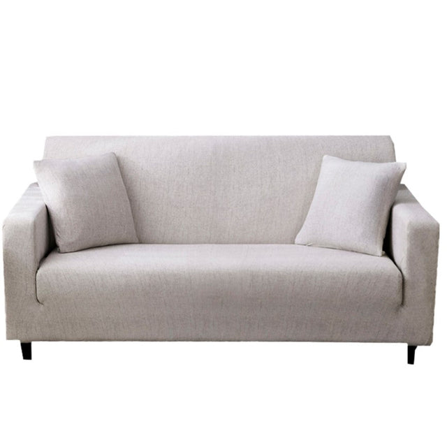 Husa elastica, universala, cu 2 fete de perna, gri, 90X140 cm - BUZ.RO