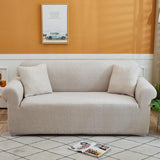 Husa elastica universala pentru canapea pat cu 2 fete de perna, gri, 230 x 190 cm