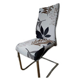 Husa scaun elastica, universala, poliester, albastru cu imprimeu, 50 x 70cm, buz - BUZ.RO