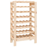 Suport sticle vin, raft vin pentru casa sau pivnita, beci, din lemn, rezistent, 40 sticle,: 61,5 x 30 x 107,5 cm