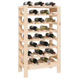 Suport sticle vin, raft vin pentru casa sau pivnita, beci, din lemn, rezistent, 40 sticle,: 61,5 x 30 x 107,5 cm