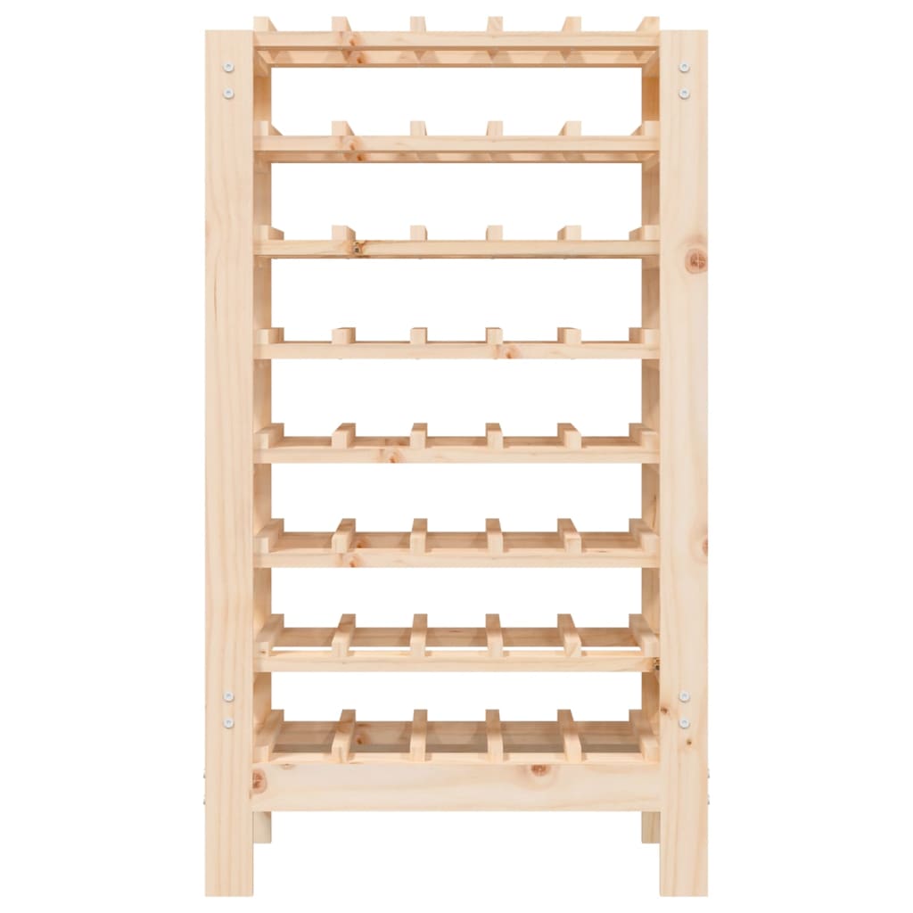 Suport sticle vin, raft vin pentru casa sau pivnita, beci, din lemn, rezistent, 40 sticle,: 61,5 x 30 x 107,5 cm