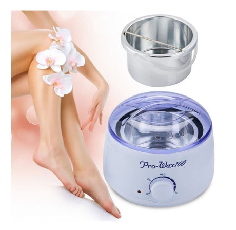 Incalzitor ceara, parafina Pro Wax 100, 400 ml, temperatura maxima 65 grade celsius, ceara epilare, aparat topit ceara, decantor ceara - BUZ.RO