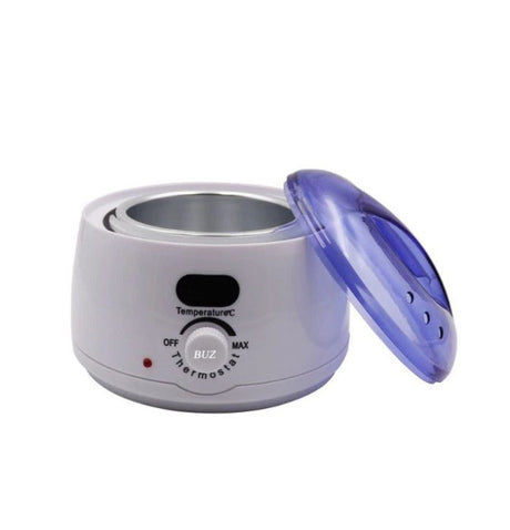 Incalzitor electric, ceara epilatoare 450g, decantor ceara, alb - BUZ.RO