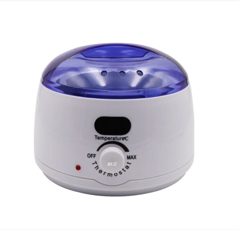 Incalzitor electric, ceara epilatoare 450g, decantor ceara, alb - BUZ.RO