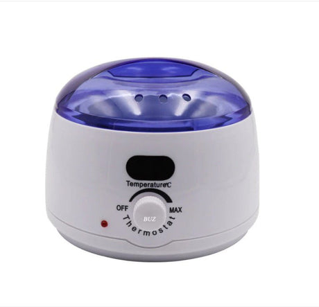 Incalzitor electric, ceara epilatoare 450g, decantor ceara, alb - BUZ.RO