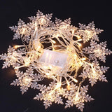 Instalatie craciun, ploaie de fulgi, instalatie perdea, 3.5 metri, lumini LED, interior, exterior, alb cald - BUZ.RO