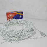 Instalatie luminoasa de craciun, tip erdea, pentru interior exterior, 9 x 0.8 m 252 LED - uri alb - BUZ.RO