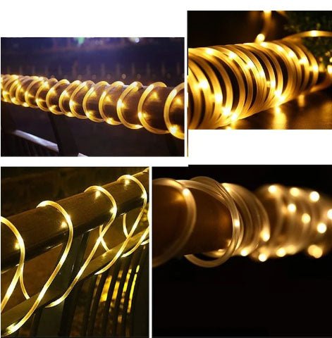 Instalatie pentru craciun, luminoasa, 20 metri, 200 Leduri, pentru interior, alb cald - BUZ.RO