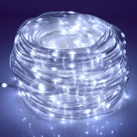 Instalatie pentru craciun, luminoasa, 20 metri, 200 Leduri, pentru interior, alb rece