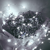 Instalatie pentru craciun, luminoasa, 20 metri, 200 Leduri, pentru interior, alb rece