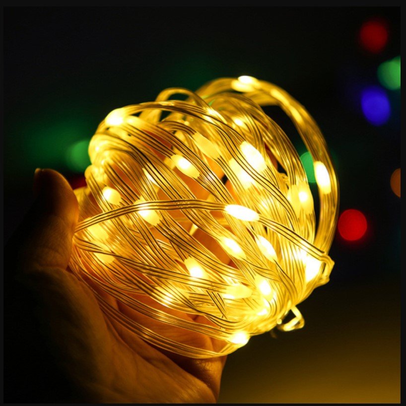 Instalatie pentru craciun, luminoasa, 20 metri, 200 leduri, pentru interior sau exterior, alb cald - BUZ.RO