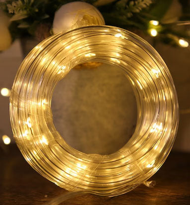 Instalatie pentru craciun, luminoasa, 20 metri, 200 Leduri, pentru interior, alb cald