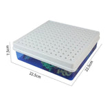 Joc educativ, de constructie, puzzle mozaic, montessori, cu suruburi, saibe, surubelnita electrica, 234 piese - BUZ.RO