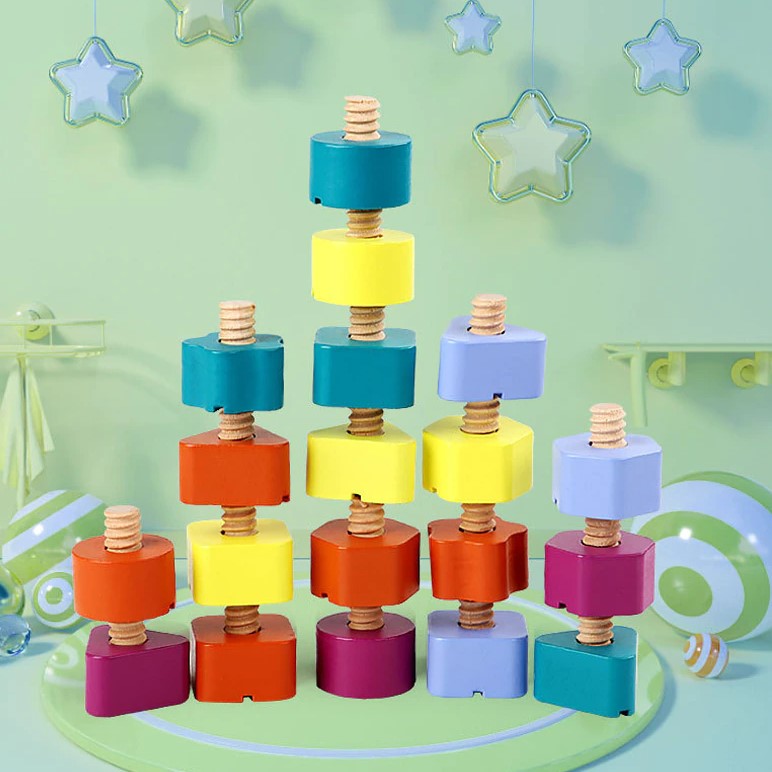 Joc educativ, joc educativ, Montessori, forme geometrice, potrivire, sortare, sudoku, multicolor