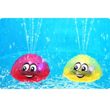 Jucarie de baie copii, tip stropitoare, lumini si sunete, rosie - BUZ.RO