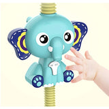 Jucarie de baie pentru bebelusi si copii, cu 4 ventuze, tip dus,+36 luni, galben - BUZ.RO