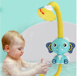 Jucarie de baie pentru bebelusi si copii, cu 4 ventuze, tip dus,+36 luni, galben - BUZ.RO