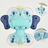 Jucarie de baie pentru bebelusi si copii, cu 4 ventuze, tip dus,+36 luni, galben - BUZ.RO