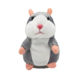 Jucarie interactiva, hamster vorbitor, bebelusi, copii, din plus, educativa, inregistreaza si reda vocea, imitator, gri - BUZ.RO