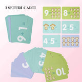 Jucarie interactiva, jocuri educative, forma maimuta, cu balanta, 65 piese, colorate