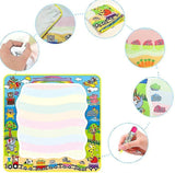 Jucarie interactiva si educativa covoras magic pentru desenat cu apa, carioci magice, +3 ani, LEXI, 100x100 - BUZ.RO