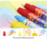 Jucarie interactiva si educativa covoras magic pentru desenat cu apa, carioci magice, +3 ani, LEXI, 100x100 - BUZ.RO