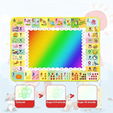 Jucarie interactiva si educativa, covorasul magic, picteaza, deseneaza si coloreaza cu apa, 120 x 89 cm