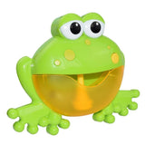 Jucarie muzicala de baie, jucarie interactiva, cu baloane de sapun, ventuze, broscuta verde, 18+luni Green - BUZ.RO