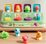 Jucarie senzoriala pentru bebelusi tip pop - up, cu sunete , multicolor - BUZ.RO