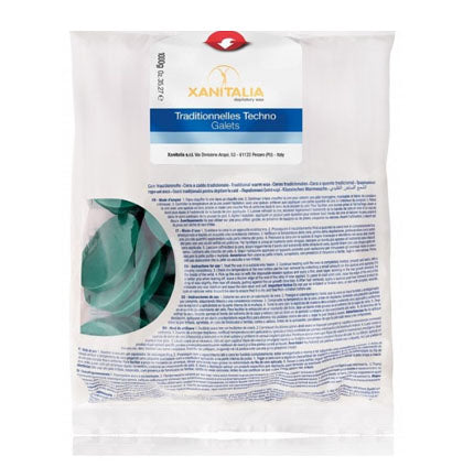 Kit epilare, incalzitor ceara, discuri, traditionala ulei,  verde, 500gr