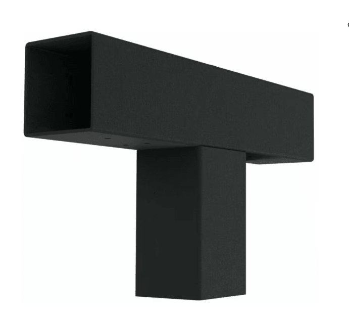 Kit pergola 8X3 M, structura metalica, conectori pergola/garaj, 12 conectori metal, culoare neagra, 100x100mm (Copy) - BUZ.RO