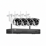 Kit supraveghere interior/exterior wireless 1080p / 960p, hd kit wifi - 2mp - 30, 4 camere ip, ir 30 m - BUZ.RO