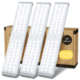 Lampa, aplica, cu 120 leduri albe, lumina calda, incarcare usb, alba - BUZ.RO