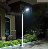 Lampa solara gradina, panou solar, 20w, surse led, 60 LED, tip buton, lumina, senzor voce, senzor uman, materia ABS+PC, impermeabila, IP65