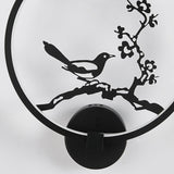 Lampa de veghe, pentru masa sau perete, veioza cu iluminare led, 3D, 3W, conectare la priza, model pasare luminoasa 300x15x325 - BUZ.RO