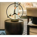 Lampa de veghe, veioza cu iluminare led, 3D, 3W, conectare la priza, model flori luminoase 300x15x325 mm