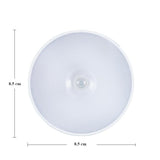 Lampa LED cu senzori de miscare, incarcare USB, portabila, pentru dressing, hol, scari, dulap de bucatarie, garaj, camera bebelusului, lumina calda - BUZ.RO