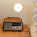 Lampa LED cu senzori de miscare, incarcare USB, portabila, pentru dressing, hol, scari, dulap de bucatarie, garaj, camera bebelusului, lumina calda - BUZ.RO