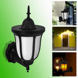 Lampa solara, efect de flacara, lampa stradala, pentru gradina si casa