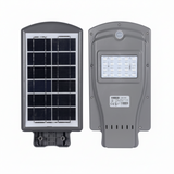 Lampa solara gradina, panou solar, 20w, surse led, 60 LED, tip buton, lumina, senzor voce, senzor uman, materia ABS+PC, impermeabila, IP65 - BUZ.RO