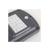 Lampa solara gradina, panou solar, 20w, surse led, 60 LED, tip buton, lumina, senzor voce, senzor uman, materia ABS+PC, impermeabila, IP65 - BUZ.RO