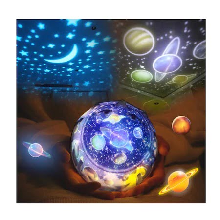 Lampa veghe constelatii proiector planete stele luna,  trepte de intensitate, proiectie univers