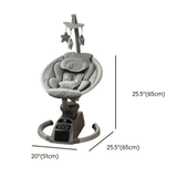 Leagan electric bebe, balansoar bebelusi, cu melodii, aplicatie monitorizare telefon, - BUZ.RO