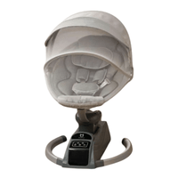 Leagan electric bebe, balansoar bebelusi, cu melodii, aplicatie monitorizare telefon,