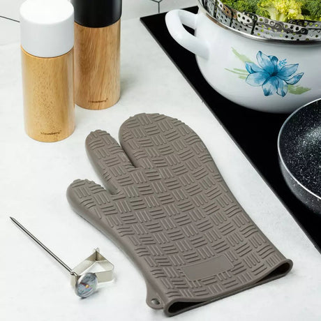 Manusa silicon bucatarie|17 x 27.5 cm| universala| gri - BUZ.RO